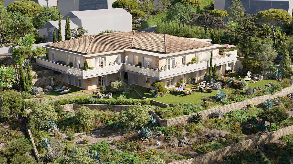 Cannes quartier croix des gardes à 800m des plages à Cannes