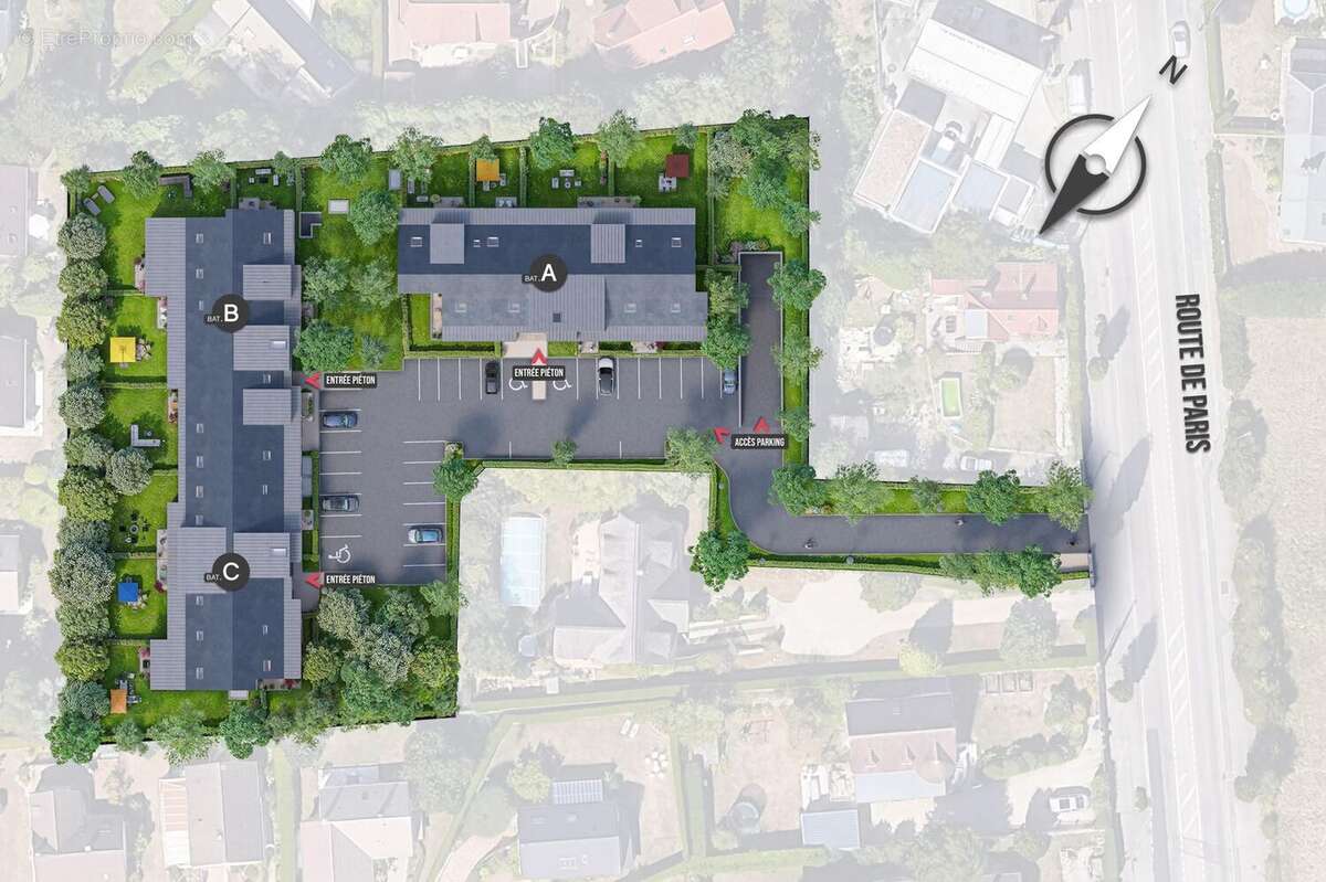 L'ecrin vert à Le Mesnil Esnard