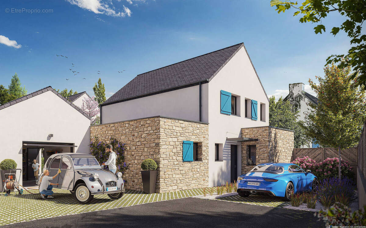 Arzon quartier résidentiel calme et centrale à Arzon