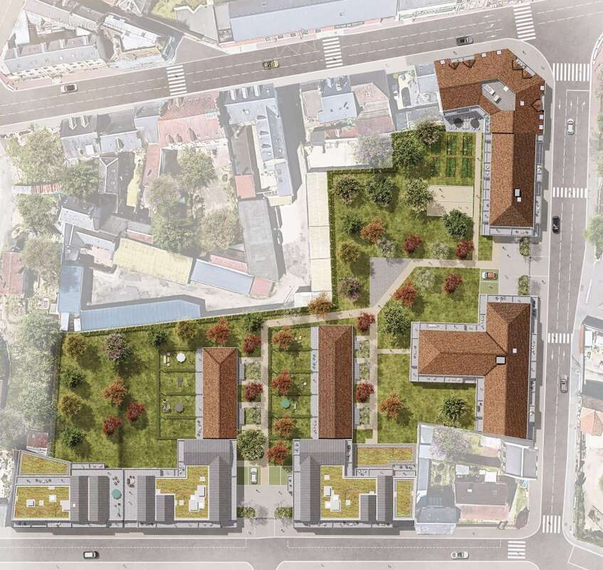 Jardins notre dame à Elbeuf