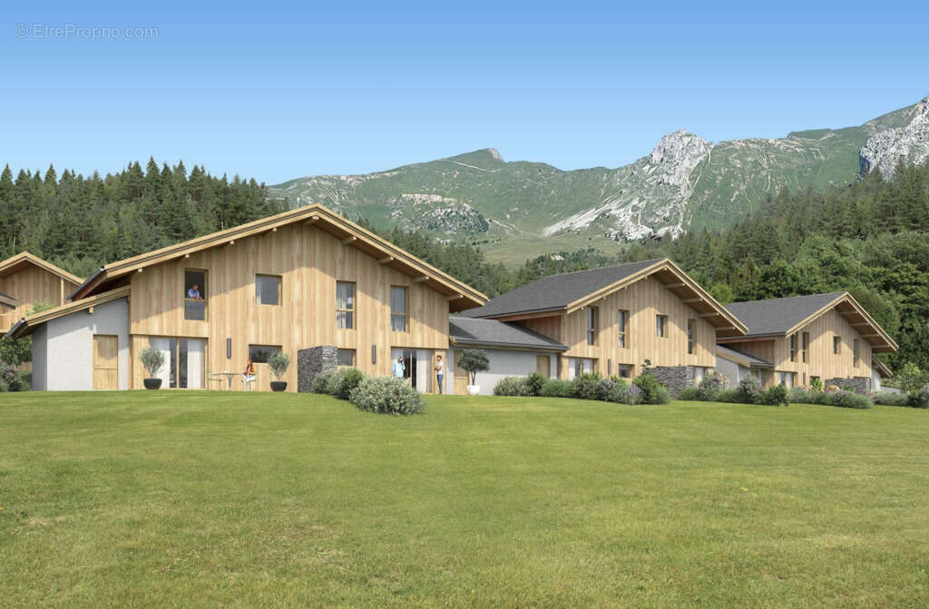 Les balcons du villard à Samoens
