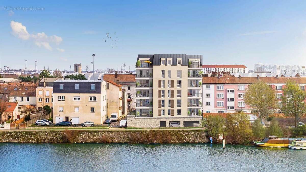 Une résidence élégante face aux bords de seine à Villeneuve St Georges