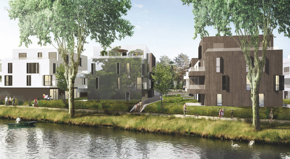 Strasbourg quartier de la robertsau à Strasbourg