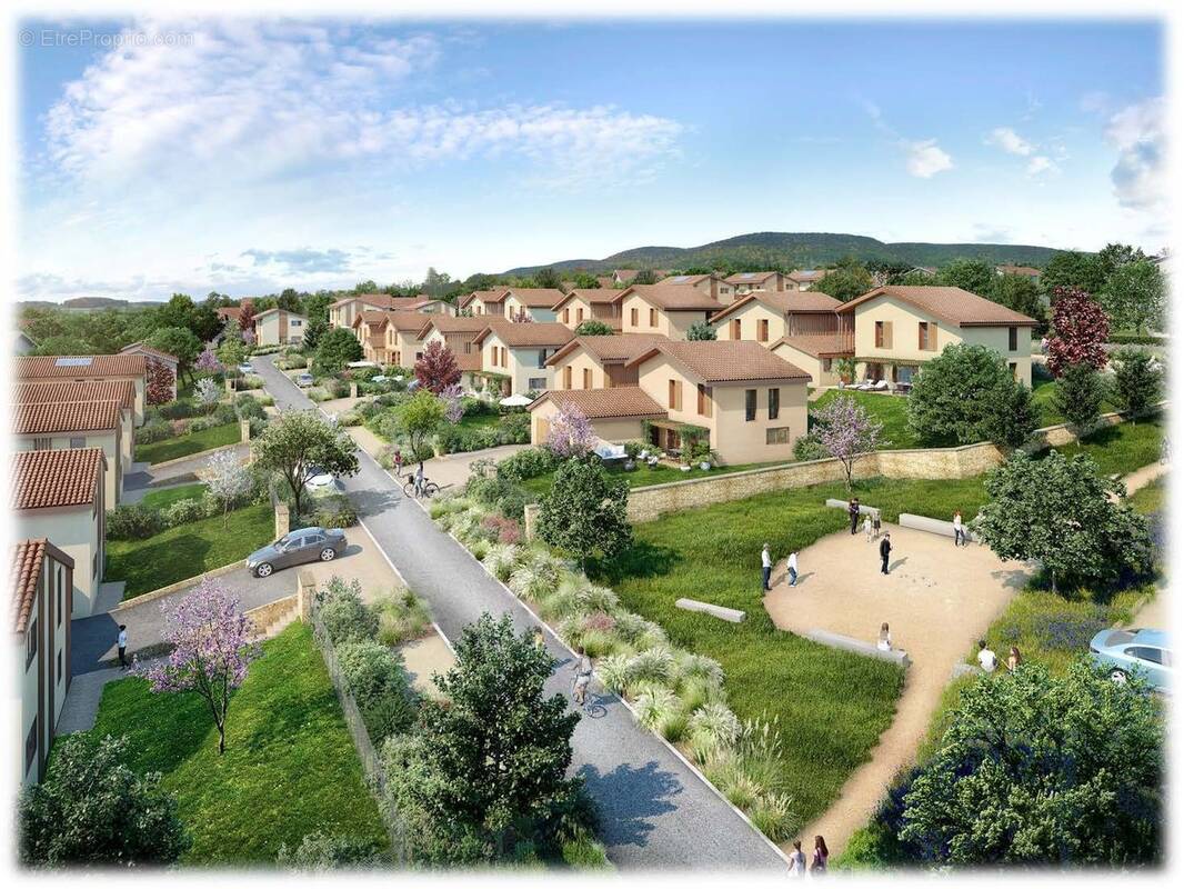 Gleizé maisons individuelles à 35 min de lyon perrache à Gleize