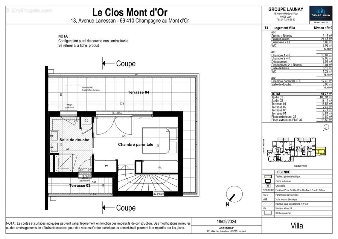 Le clos mont d'or pleine propriete à Champagne Au Mont D Or