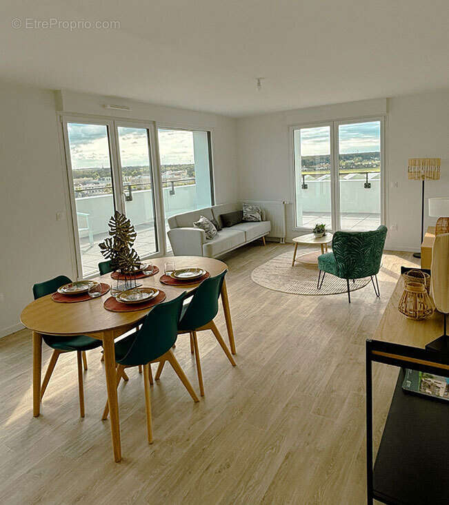 Les terrasses de l'etang à Fleury Sur Orne