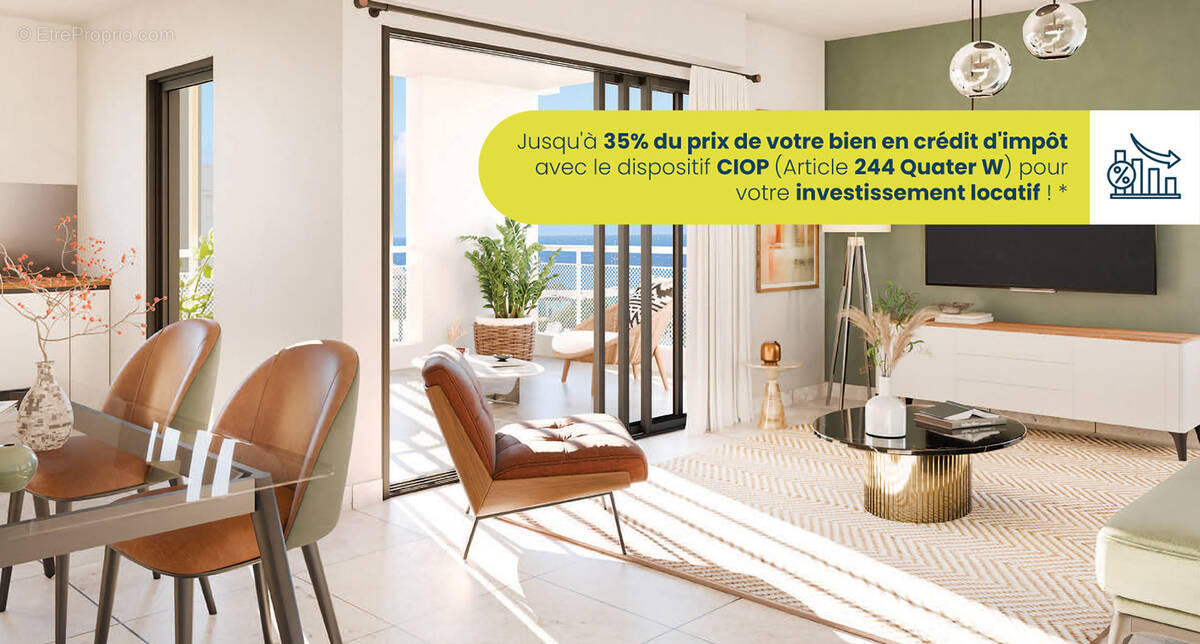 Saint-pierre à 500m du port de plaisance et du lagon à St Pierre