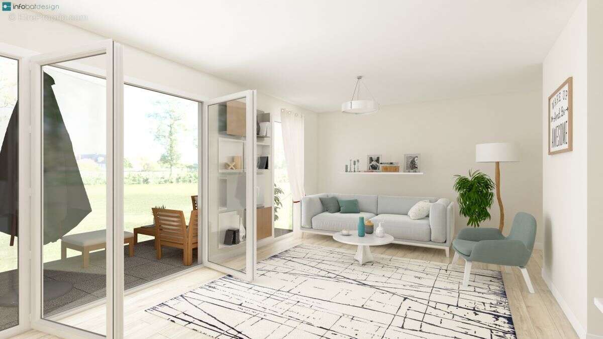 Les clairieres boisees - bocage citadin - maisons à Chantepie