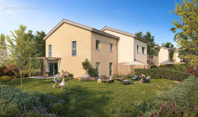 Les rives de l&#039;ambene à Riom