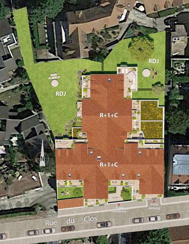 Coeur de ville - le clos de l'yvette à Gif Sur Yvette