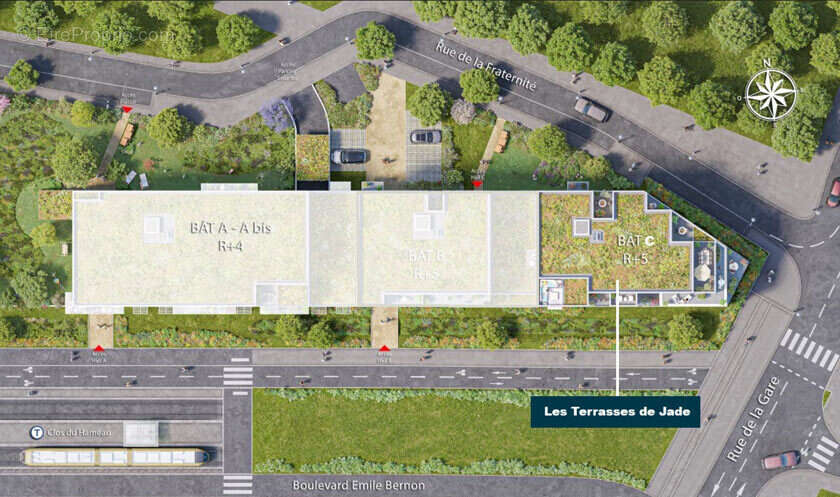 Les terrasses de jade à St Jean De Braye