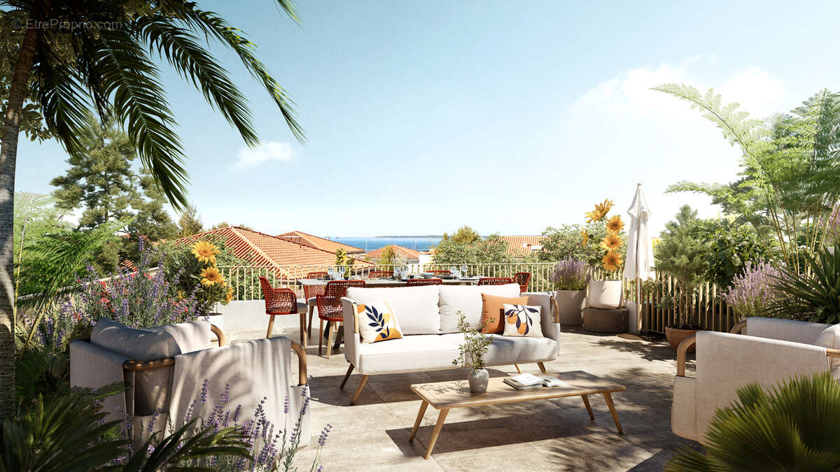 Antibes juan-les-pins résidence de standing à 200 m de la plage à Antibes