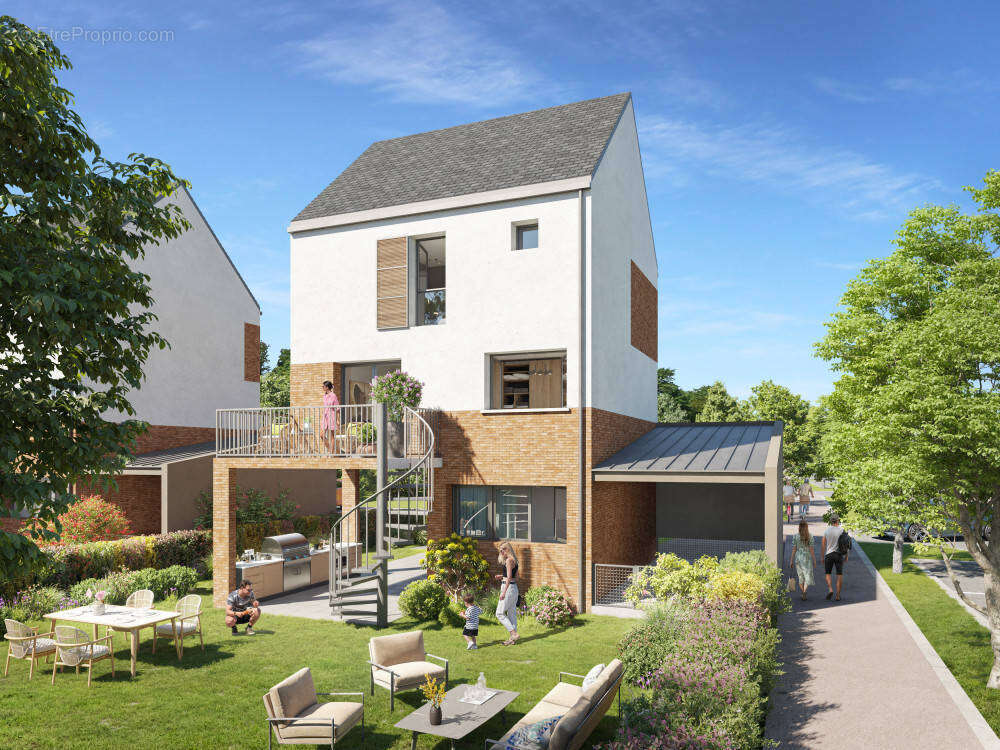 Orléans au coeur du nouveau quartier jardin du val d&#039;ouest à Orleans