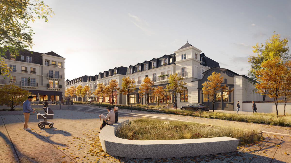 Quartier de la roseraie à L Hay Les Roses