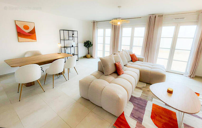 Le quartier du vertpuits à Puiseux En France