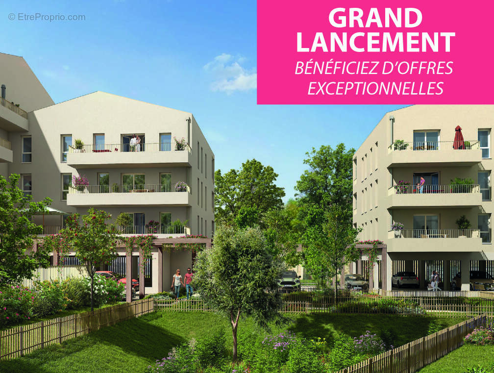 Les allees de la ferme à Grigny