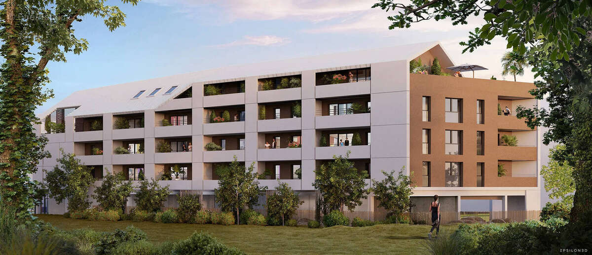 Avrillé au pied de la ligne de tramway a à Avrille