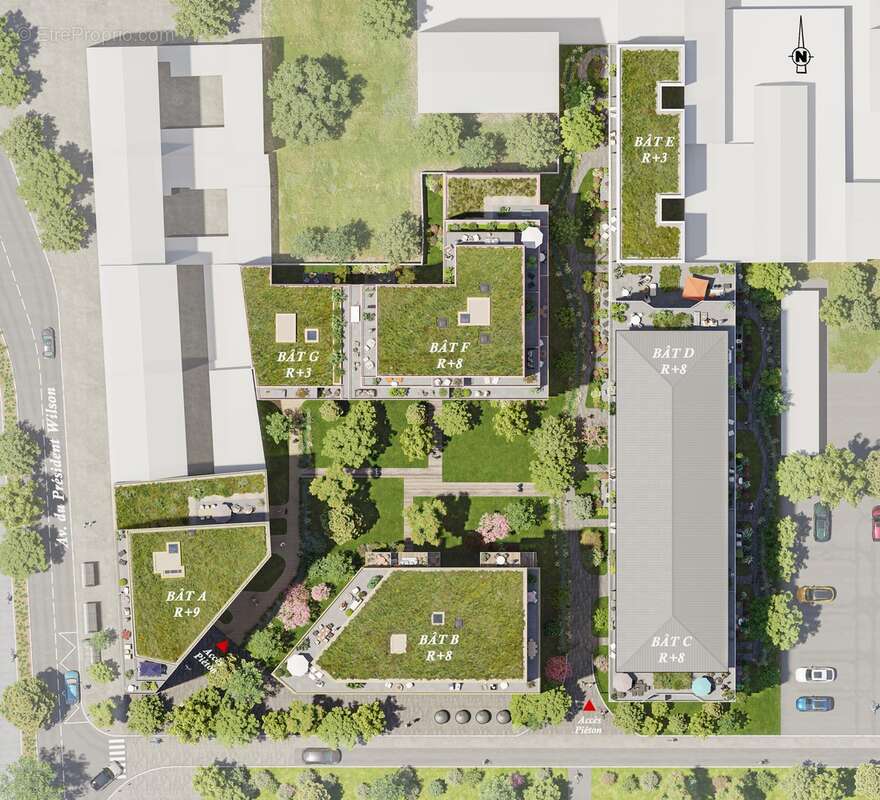 214 avenue du président wilson à St Denis