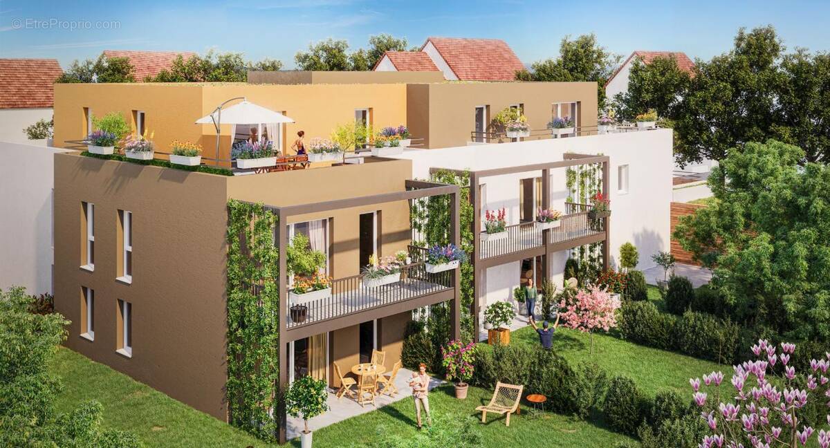 Villa rose cadril à Rixheim