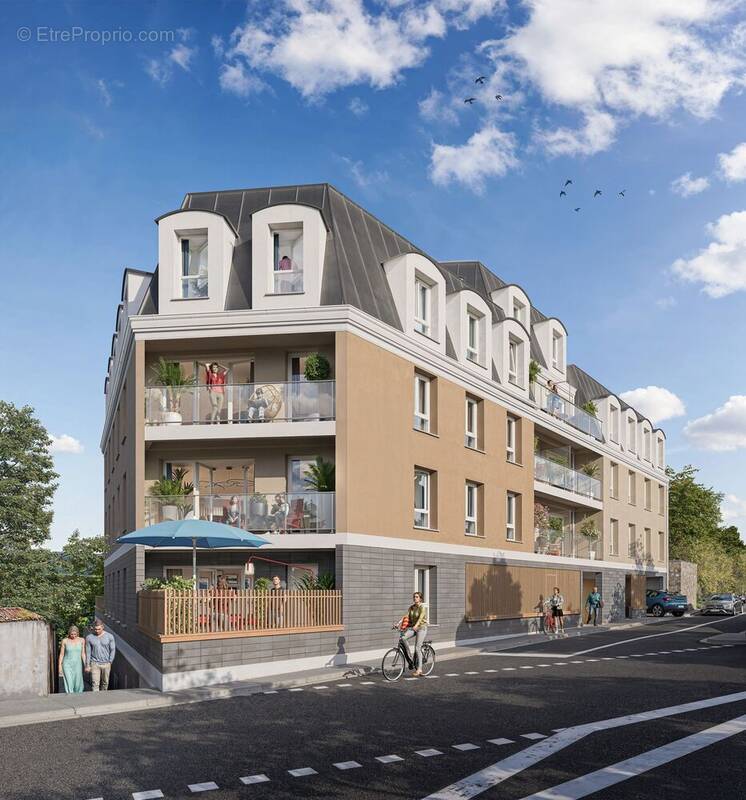 Cœur faubourg à Etampes