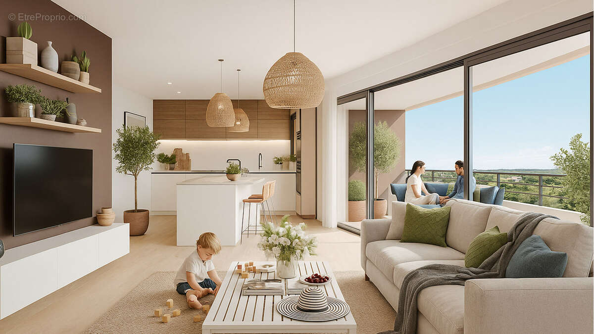 Antibes résidence neuve au coeur de la pinède à Antibes