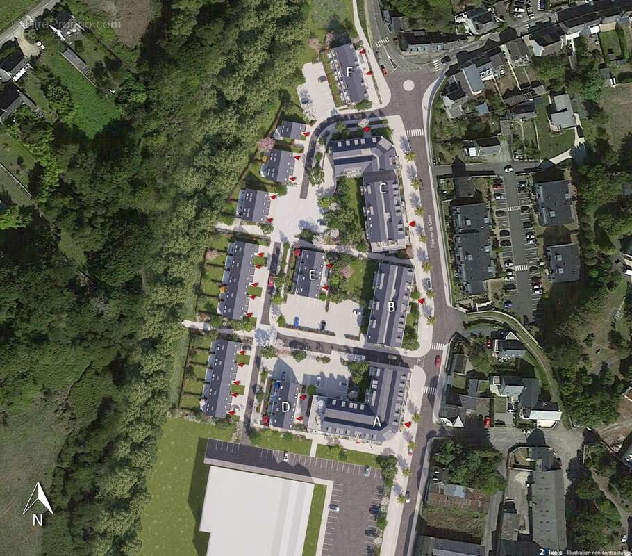 Les arcades à Pont L Abbe