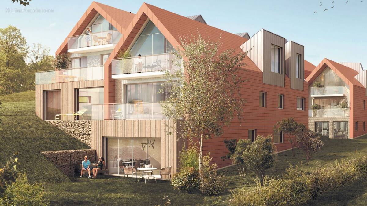 Les chalets à Ste Adresse