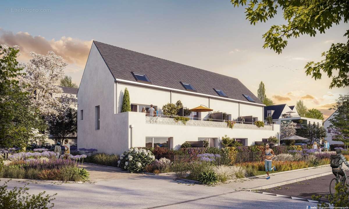 Les arcades à Pont L Abbe