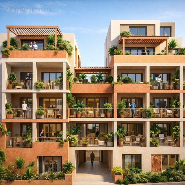 Les balcons du soleil à Marseille 15e Arrondissement