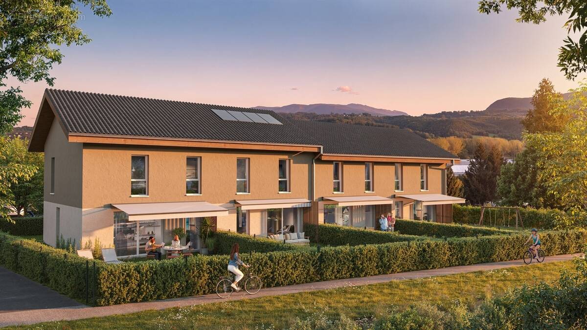 Le clos du chene les maisons à Entrelacs