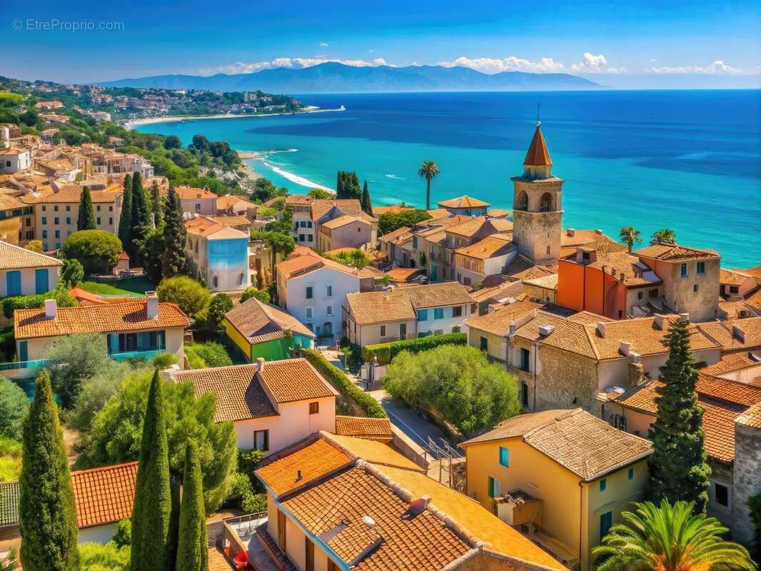 L'échappée mer à Cagnes Sur Mer