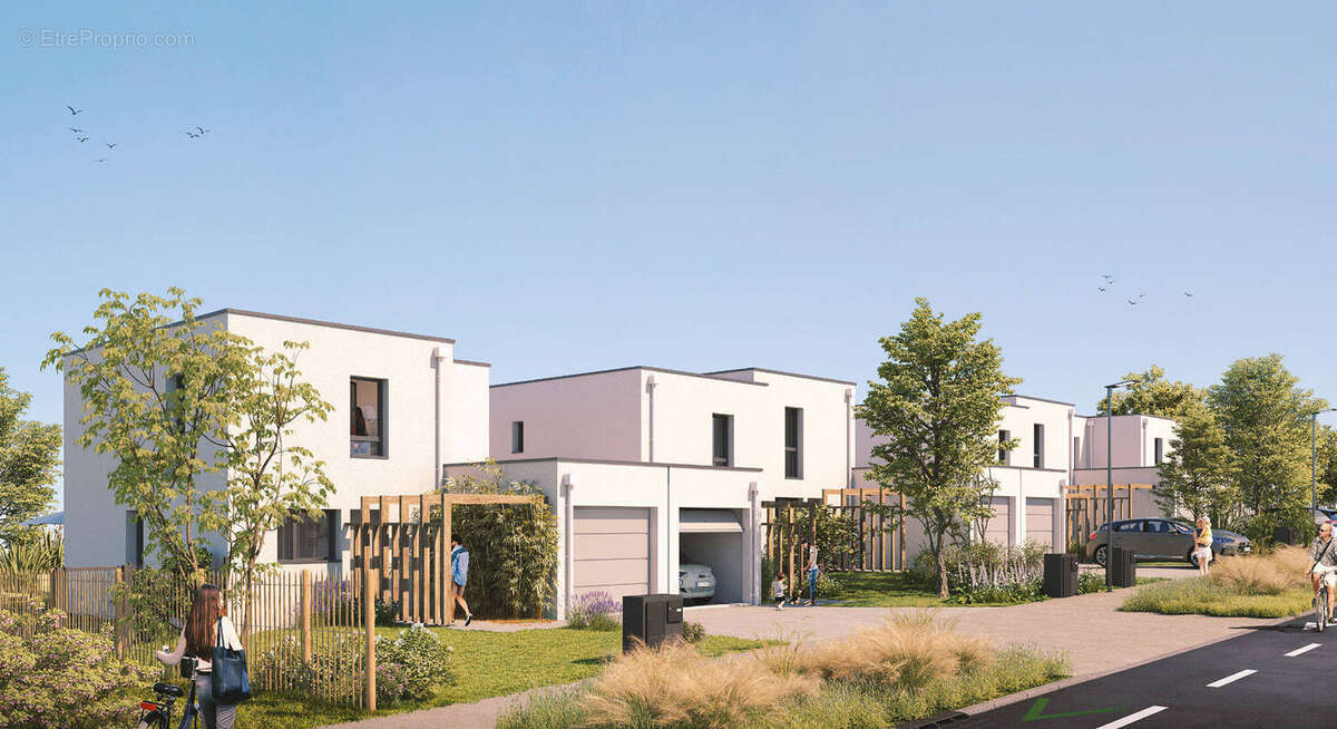 Cholet proche du lac de ribou à Cholet