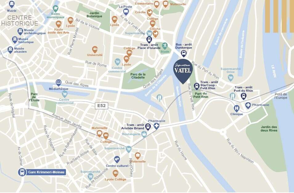 Campus  starlette à Strasbourg