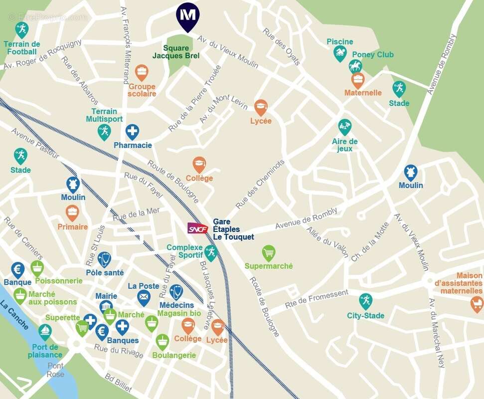 Le domaine du moulin à Etaples