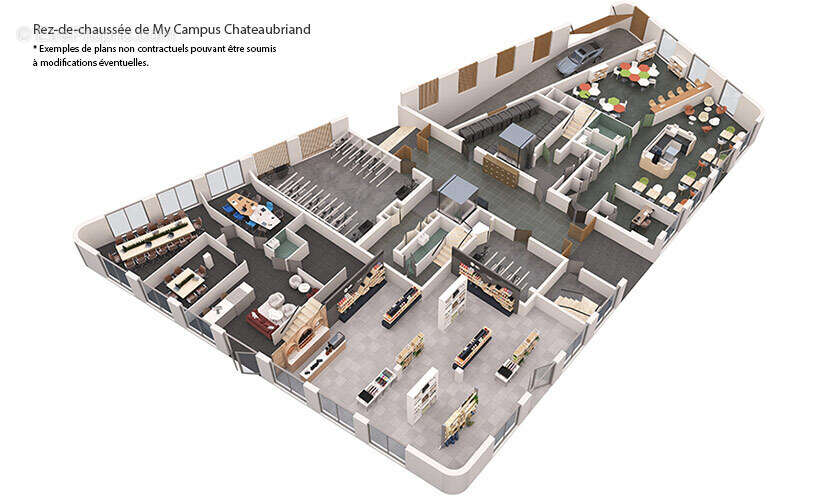 My campus chateaubriand à Rennes