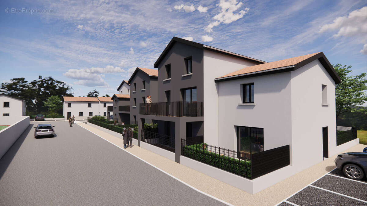 Ternay maisons neuves à 1km du centre à Ternay