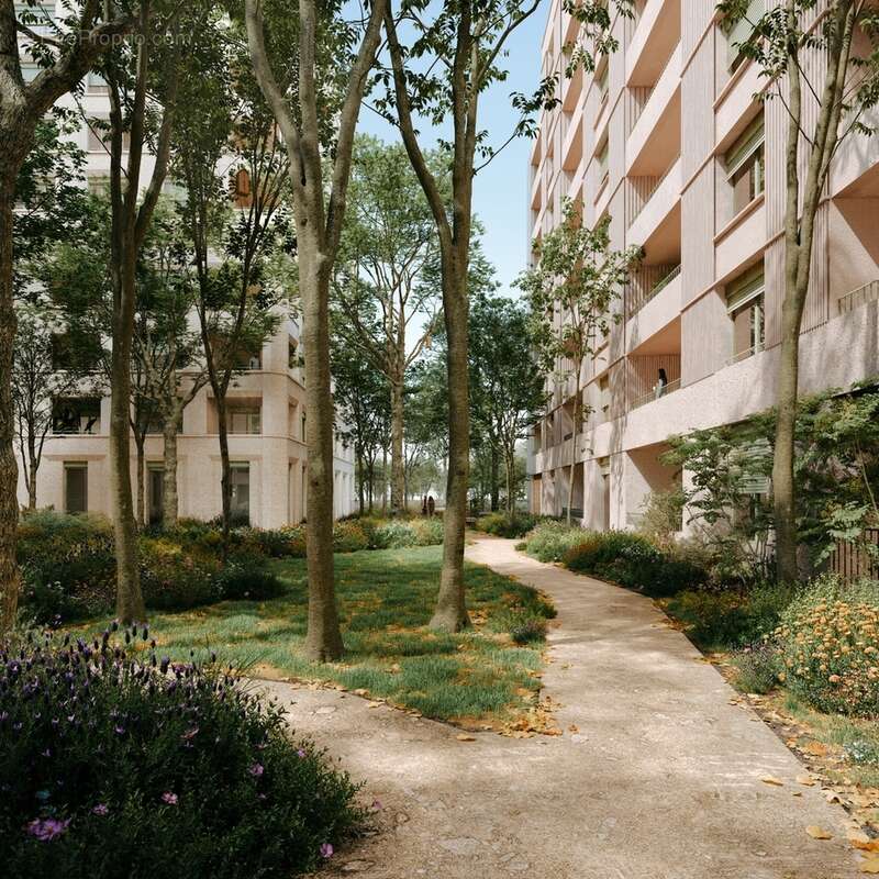 Lisière du parc à Toulouse