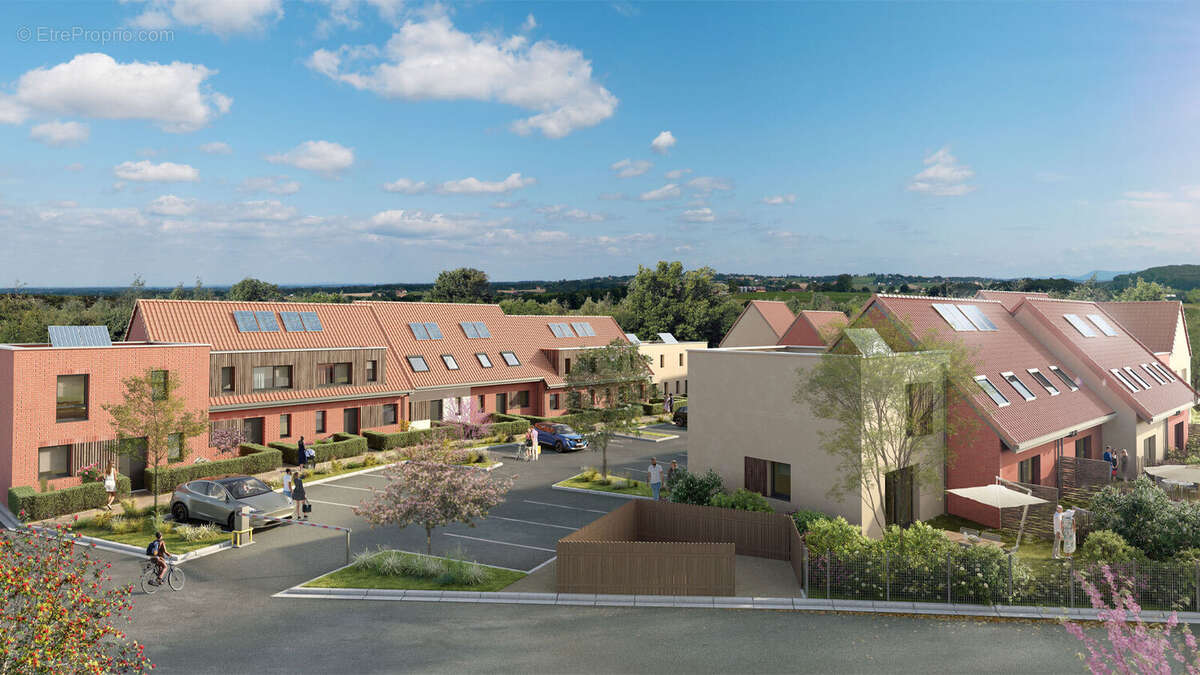 Thumeries maisons neuves en centre-ville à Thumeries