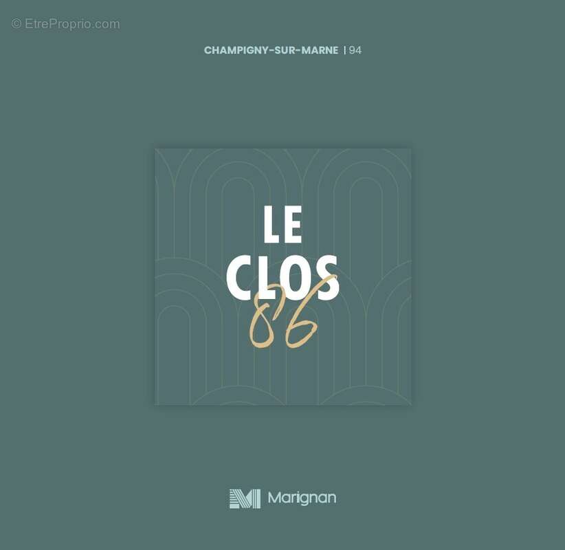Le clos 86 à Champigny Sur Marne