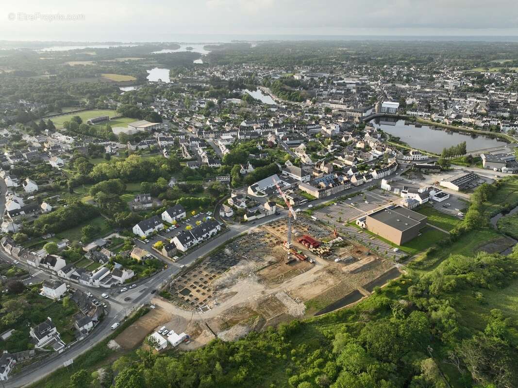 Les arcades à Pont L Abbe