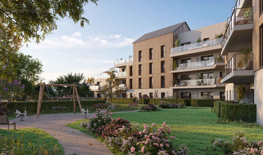 Les terrasses du court à Thorigne Fouillard