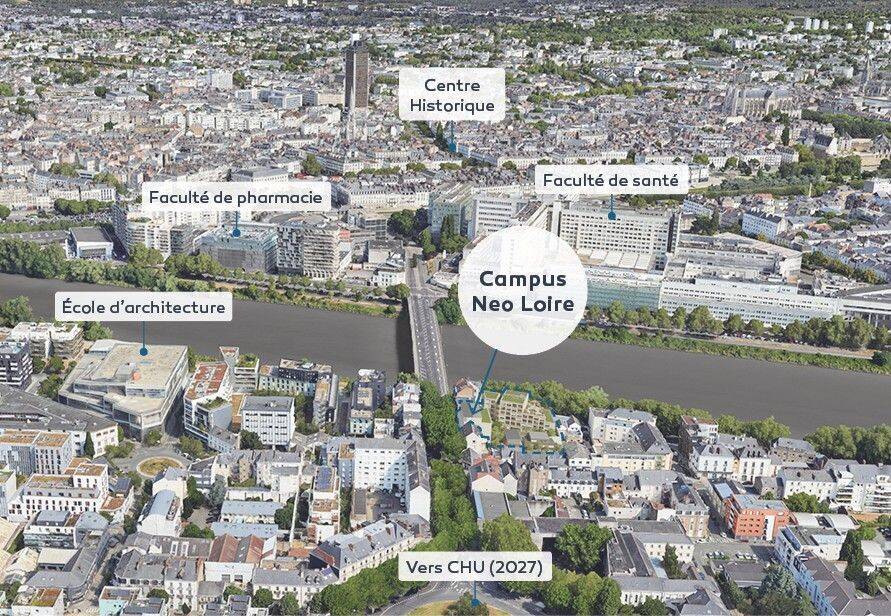 Campus neo loire - nue-propriété à Nantes