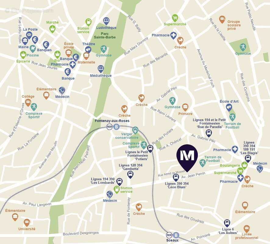 Les horizons du paradis à Fontenay Aux Roses