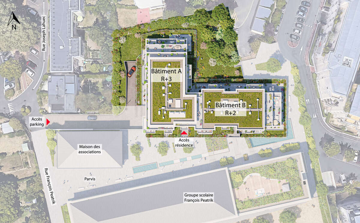 Les jardins d&#039;althéa à Le Plessis Robinson