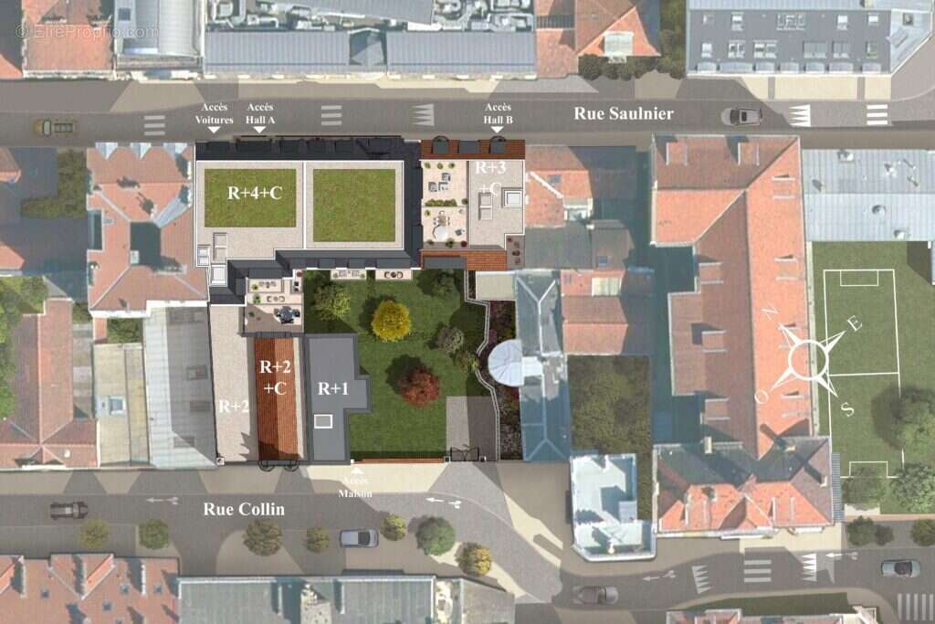 Villa collin à Puteaux