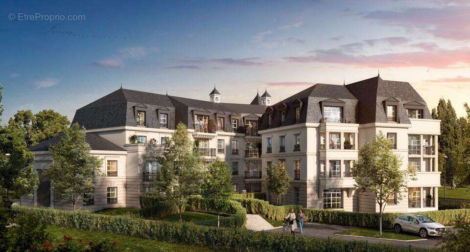 Le quartier du vertpuits à Puiseux En France