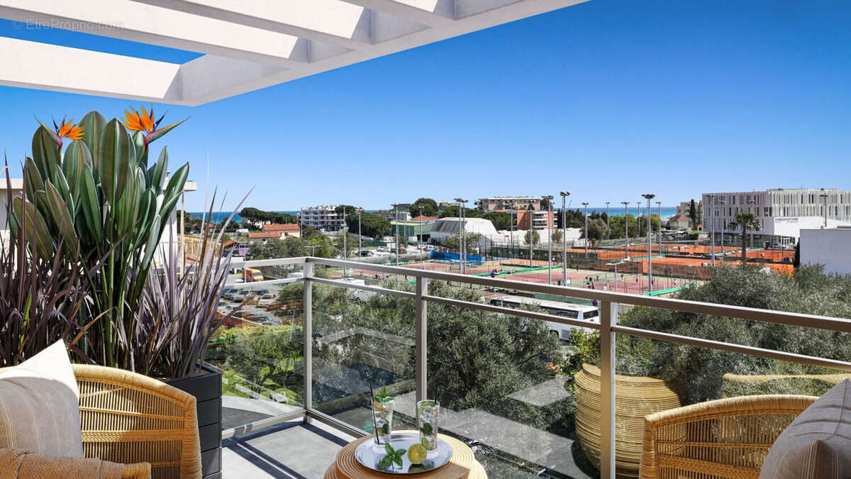 Antibes quartier résidentiel à Antibes