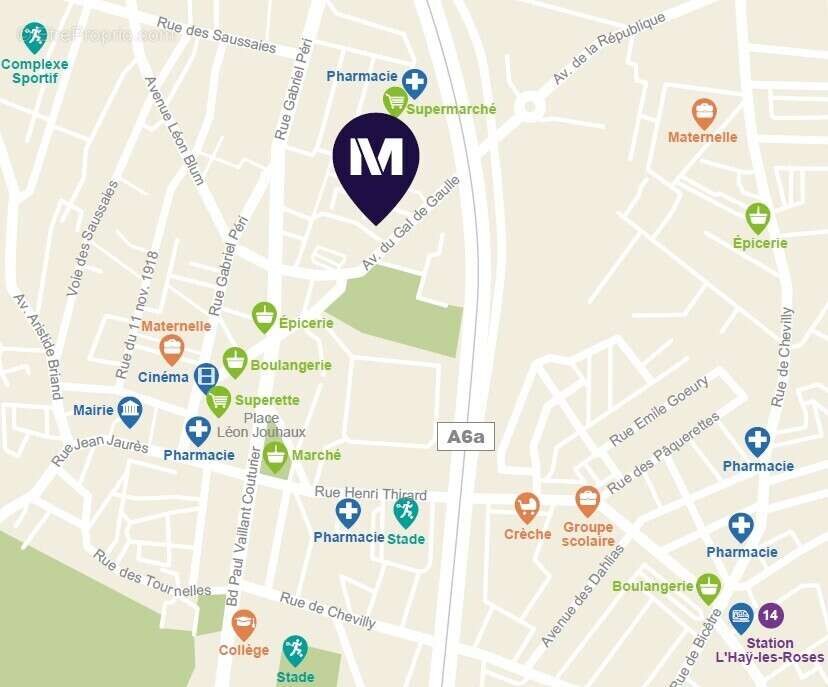 Villa rosella à L Hay Les Roses