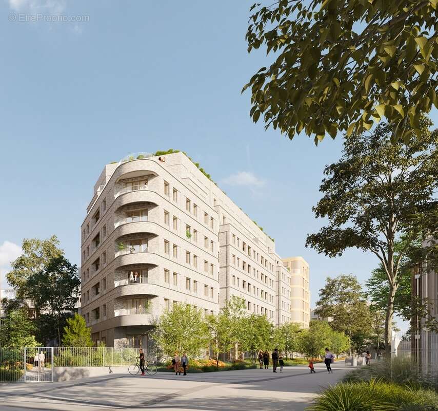 Quartier nature à Montreuil