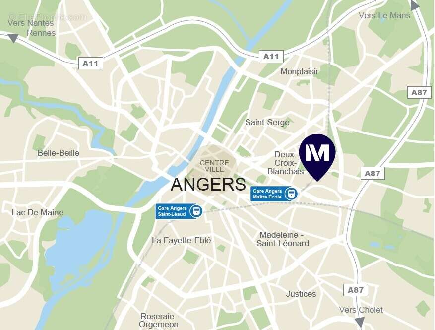 Les jardins d'amytis à Angers